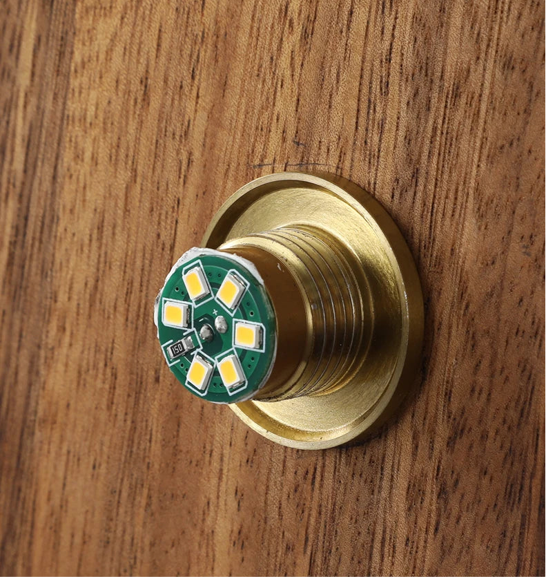 Wooden Wall Sconce Lamp