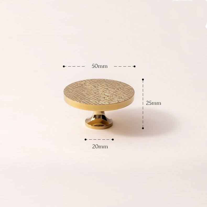Brass Imprint Handle