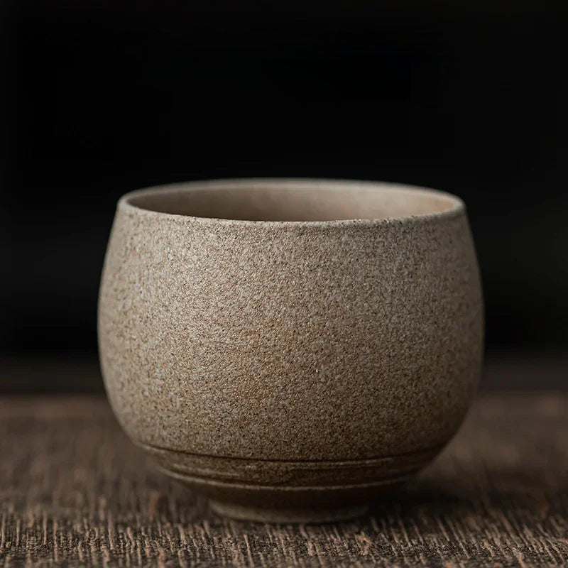 Japanese Style Jingdao Stoneware Tea Cup