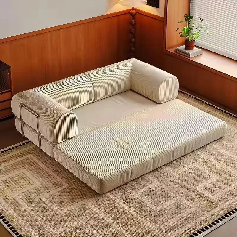 Modular Corduroy Sofa Bed