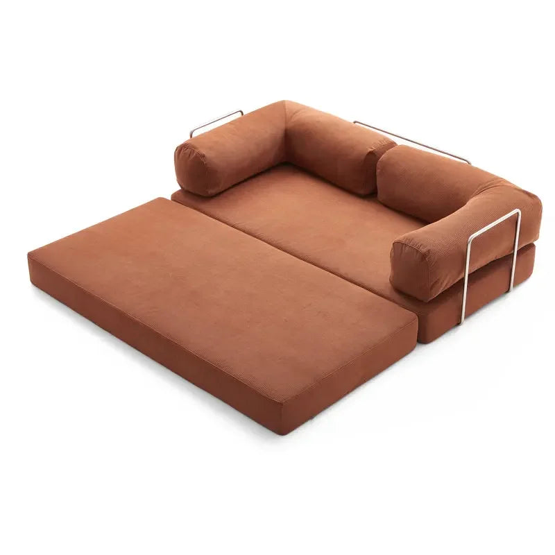 Modular Corduroy Sofa Bed