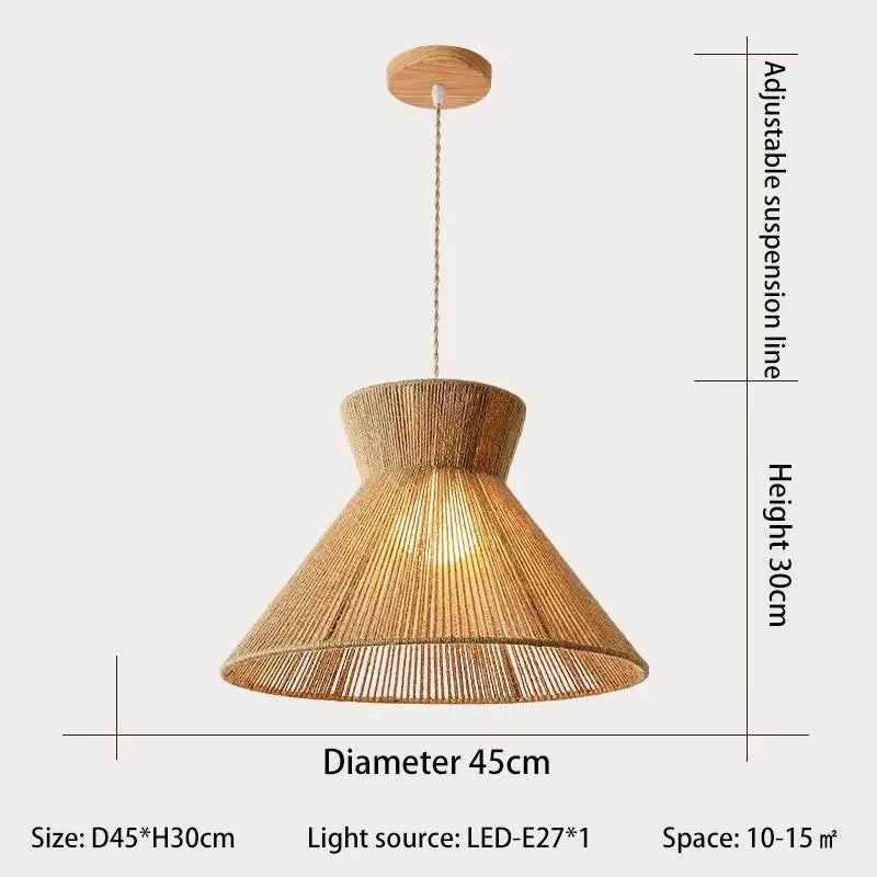 Woven Pendant Lights