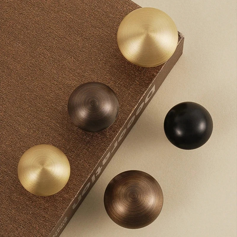 Brass Mushroom Knob