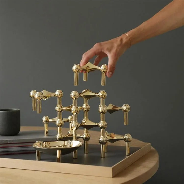 Molecular Modular Candle Holder