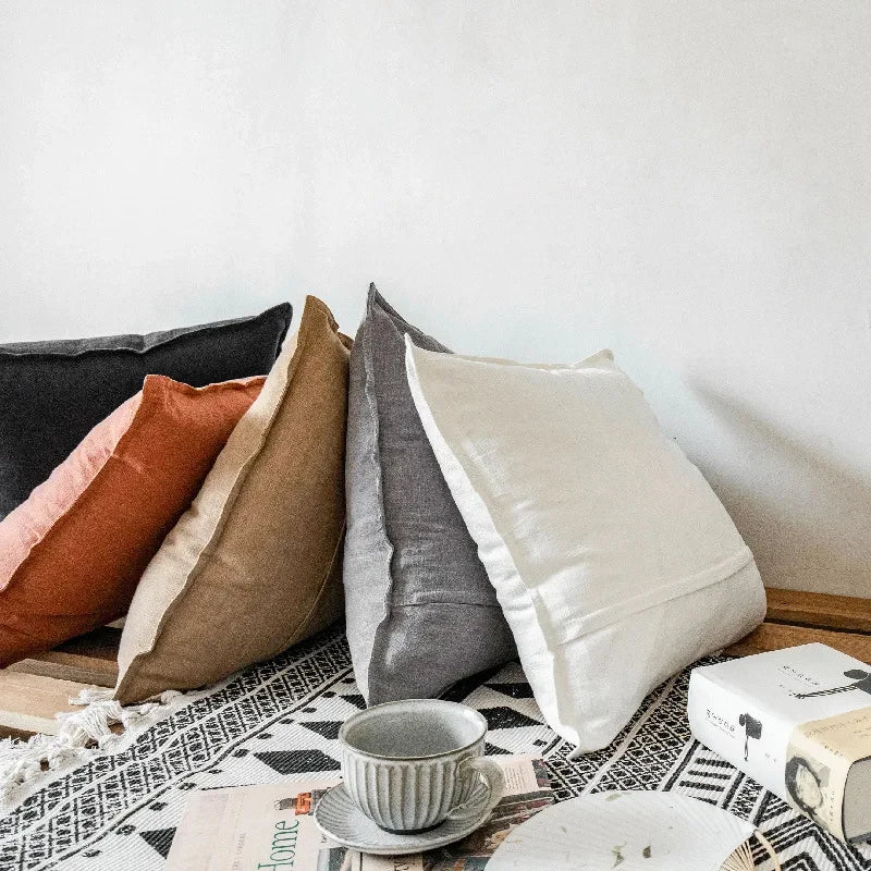 Cotton & Ramie Cushion Cover