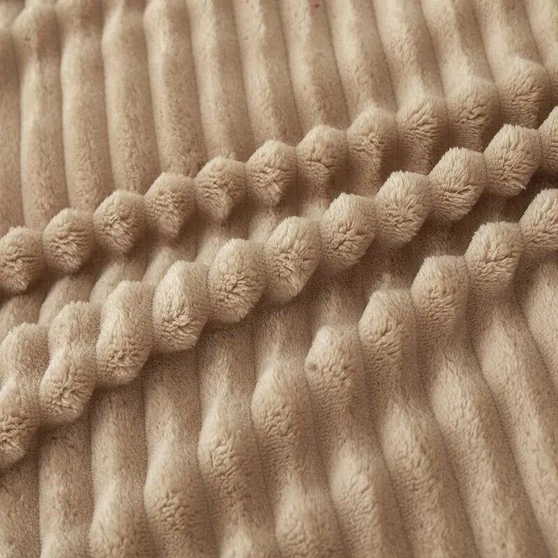 Striped Fleece Blanket