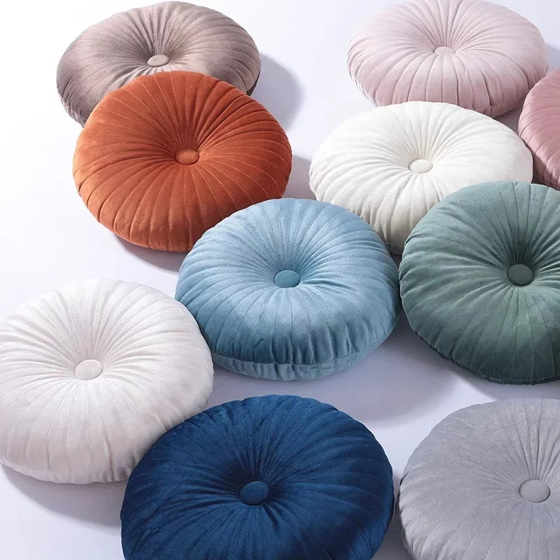 Velvet Round Cushion