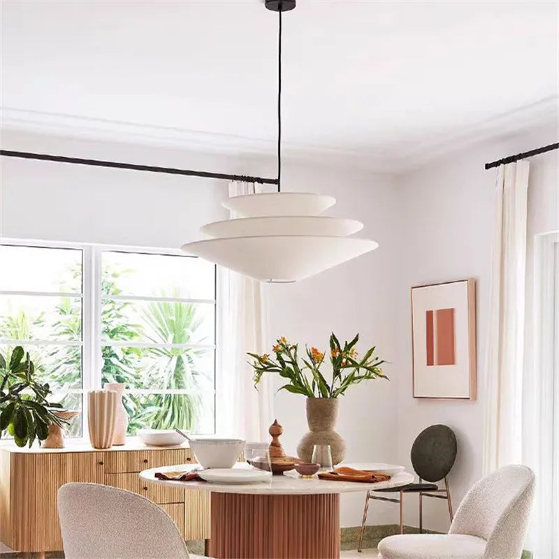Layered Umbrella Pendant Light
