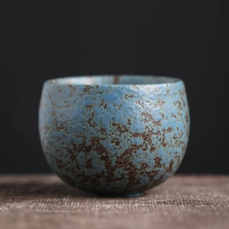 Textured Clay Tea Cup