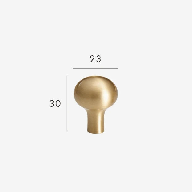 Brass Dome Knob