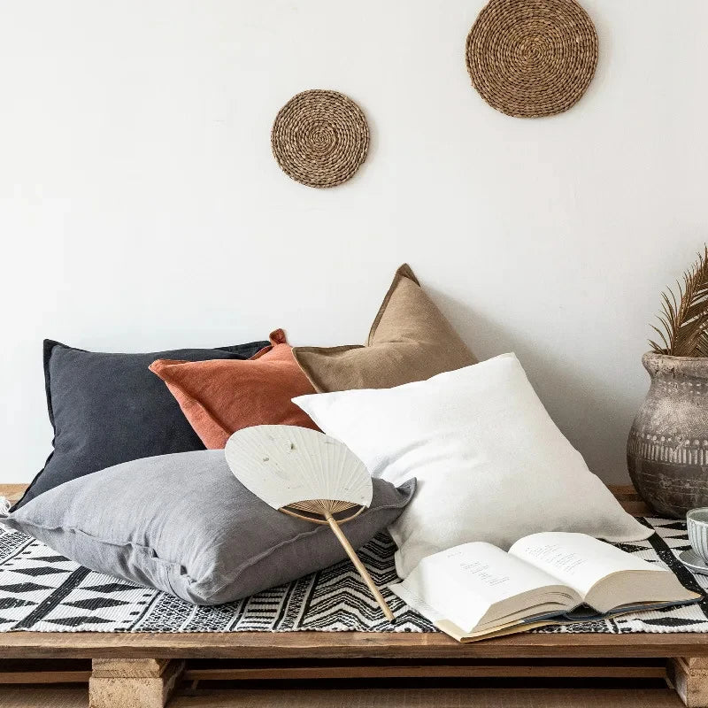 Cotton & Ramie Cushion Cover