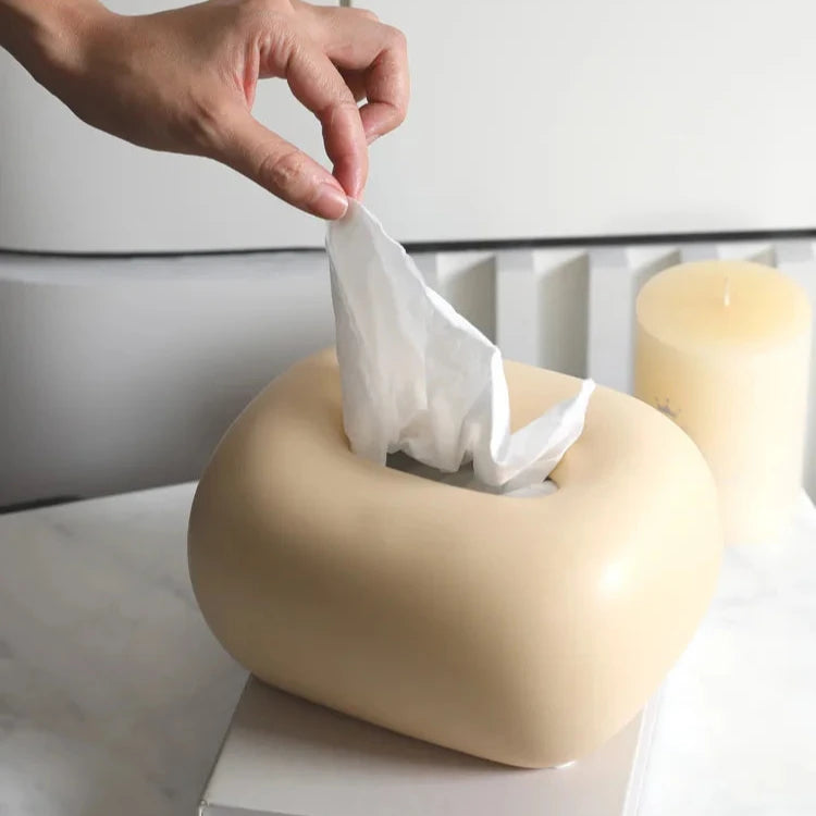 Chunky Ceramic Tissue Box
