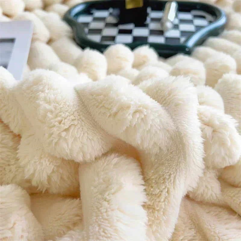 Striped Fleece Blanket