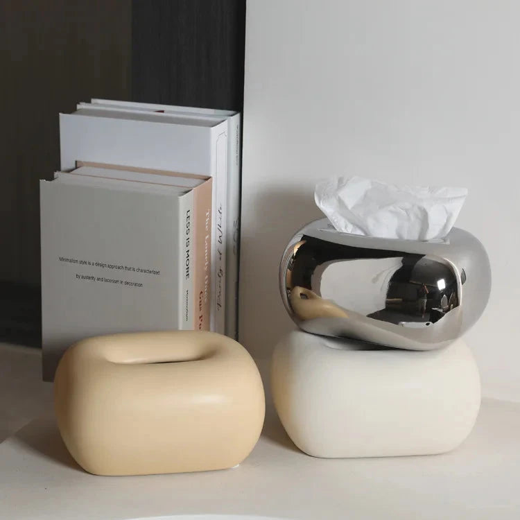 Chunky Ceramic Tissue Box