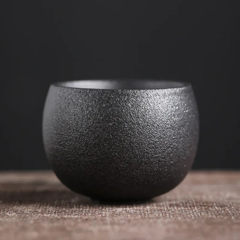 Textured Clay Tea Cup