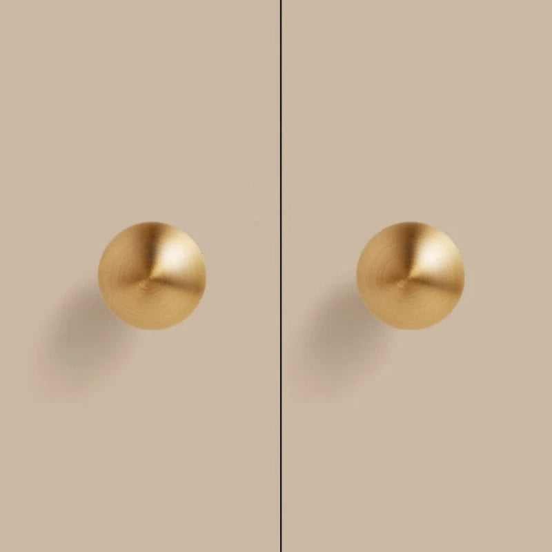 Brass Mushroom Knob