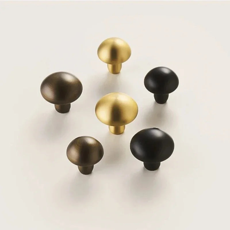 Brass Mushroom Knob