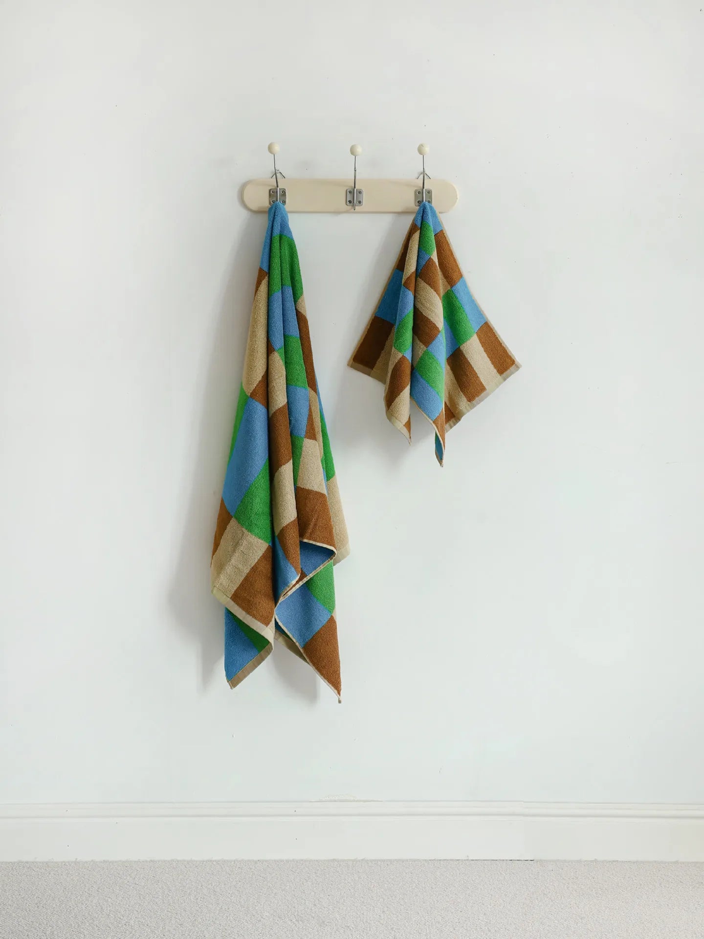 Block Colour Cotton Towel