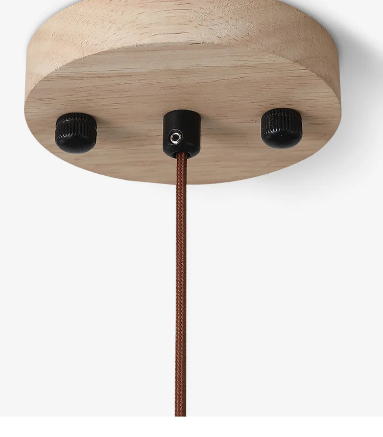 Travertine Halo Pendant Lamp