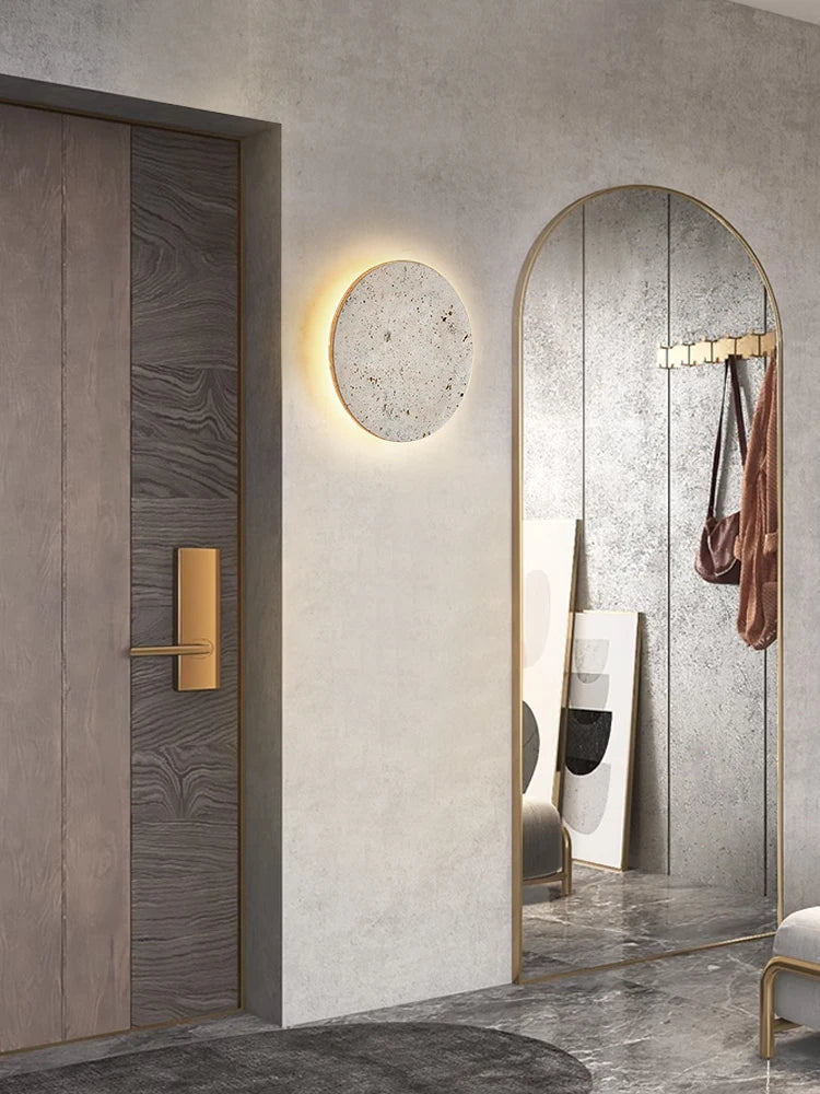 Travertine Stone Wall Lights