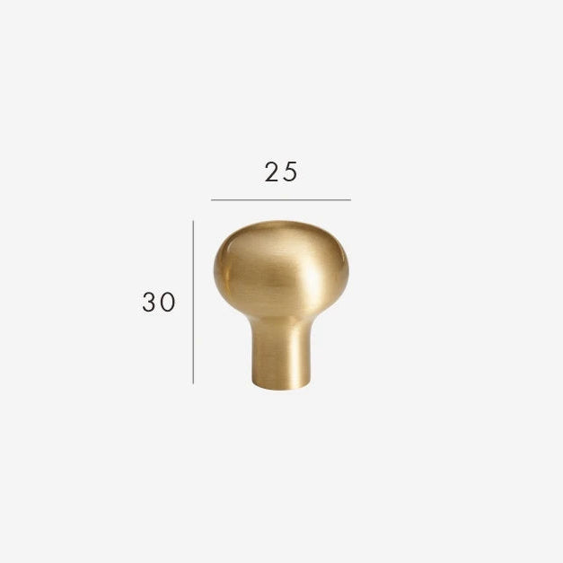 Brass Dome Knob