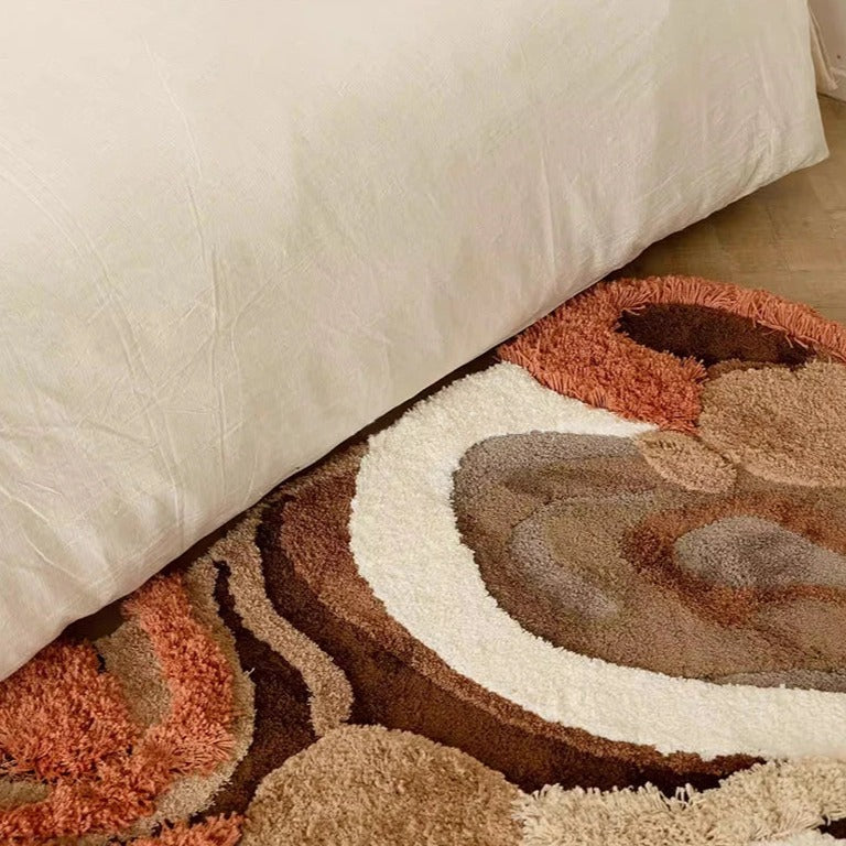 Tufted Terracotta Rug
