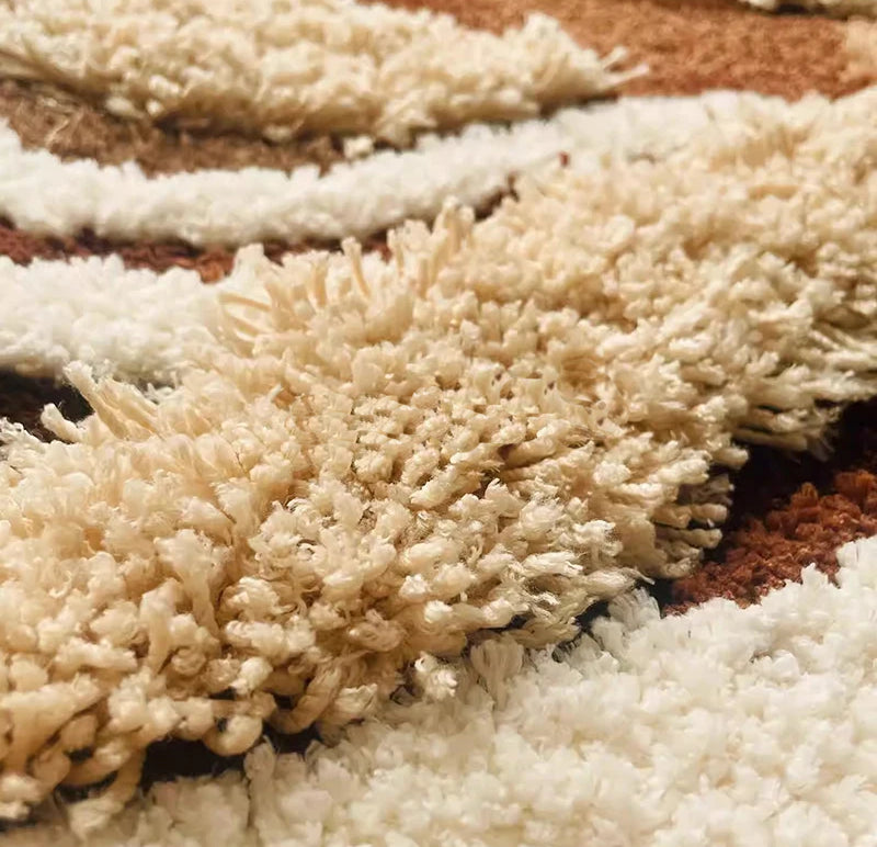 Tufted Terracotta Rug