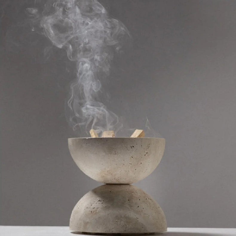 Orb Stone Incense Burner