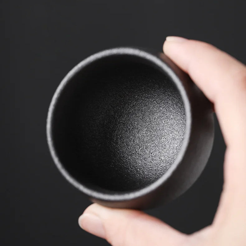 Textured Clay Tea Cup