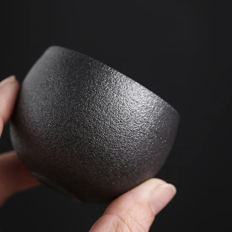 Textured Clay Tea Cup