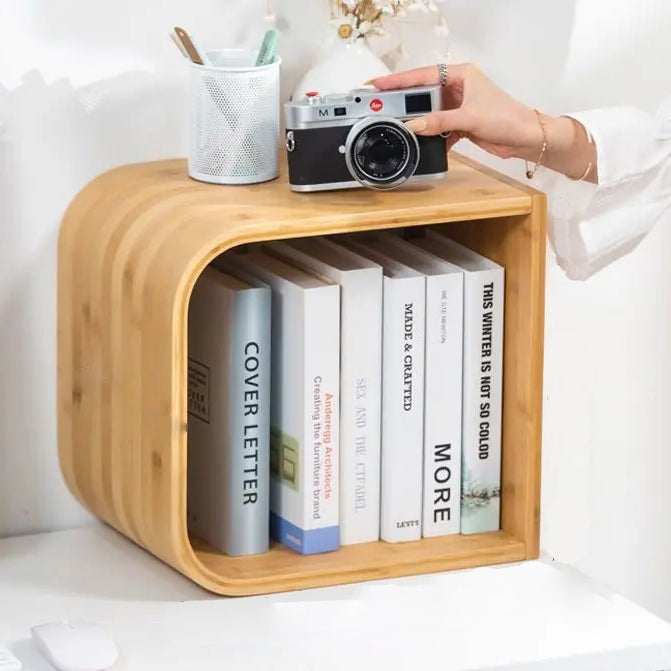 Cube Bamboo Bookshelf