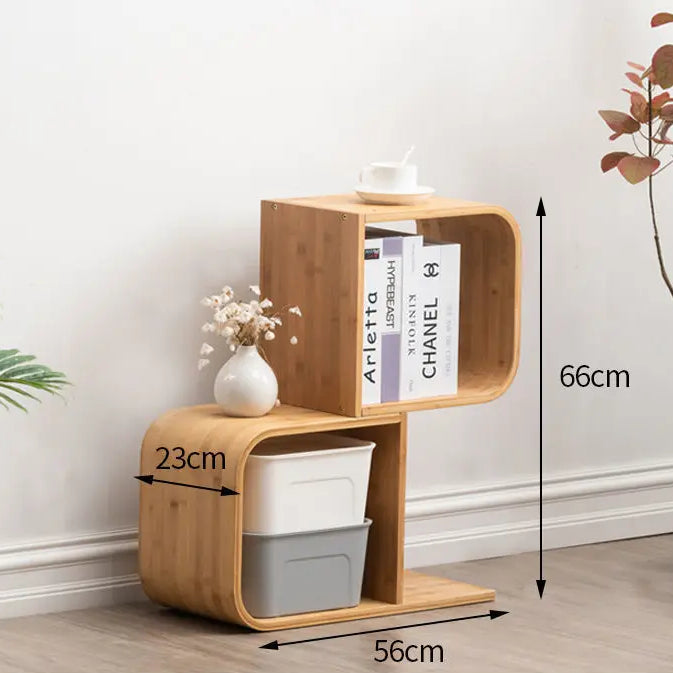 Cube Bamboo Bookshelf