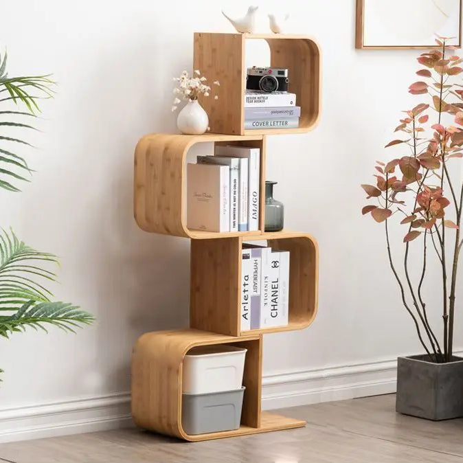 Cube Bamboo Bookshelf