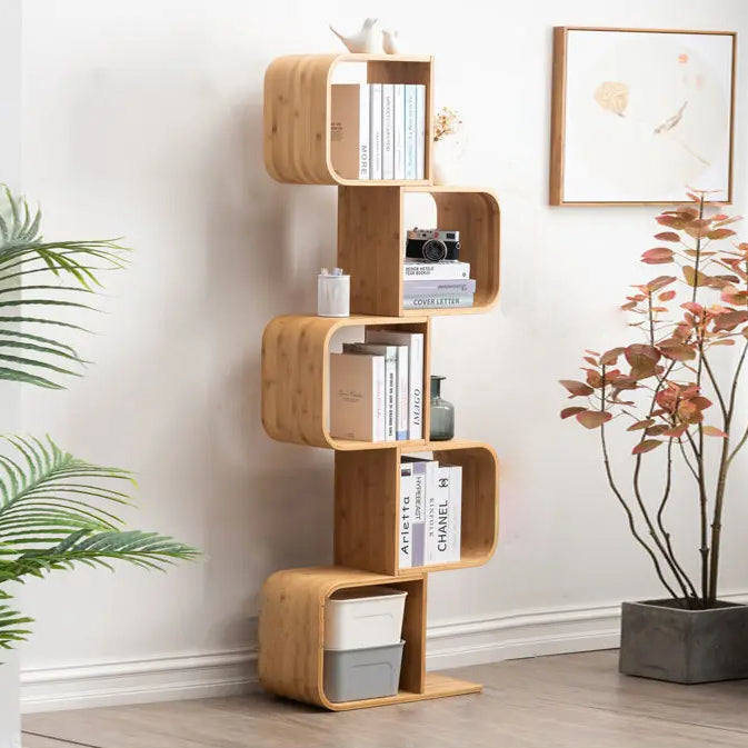 Cube Bamboo Bookshelf