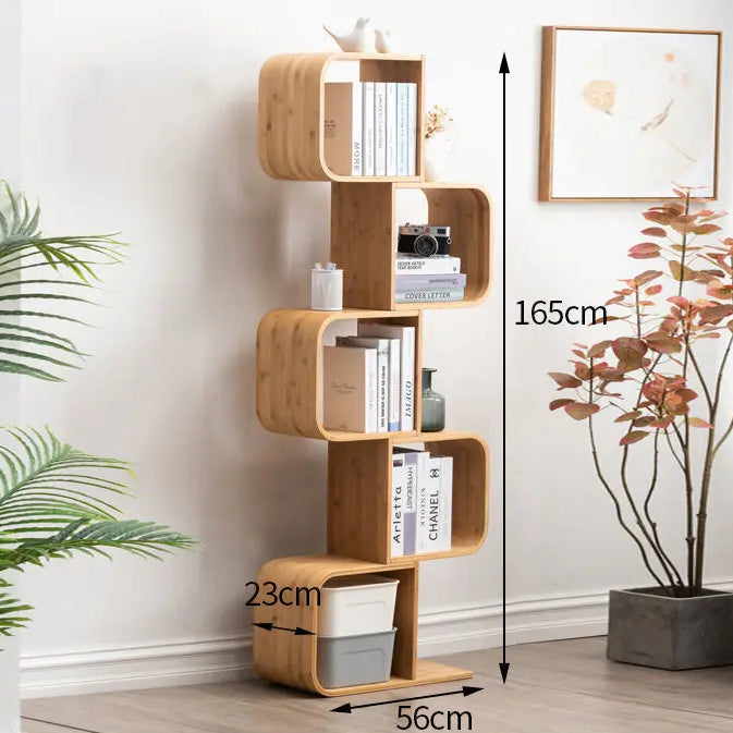 Cube Bamboo Bookshelf