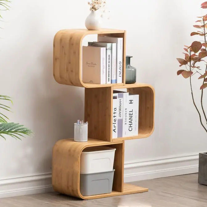 Cube Bamboo Bookshelf