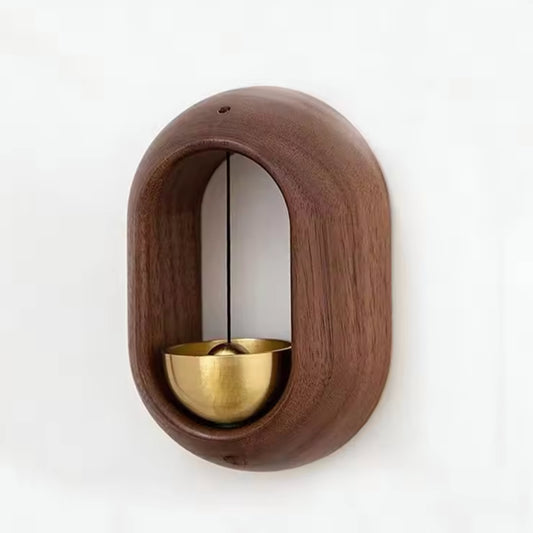 Wood & Brass Door Chime