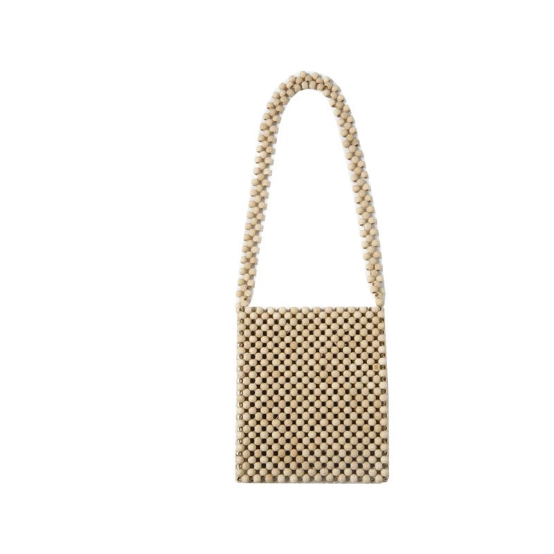 Beaded Bamboo Bag