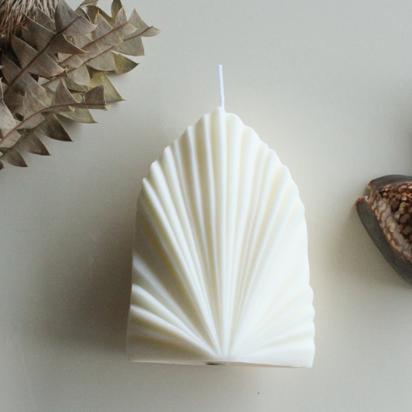 Palm Leaf Soy Candle