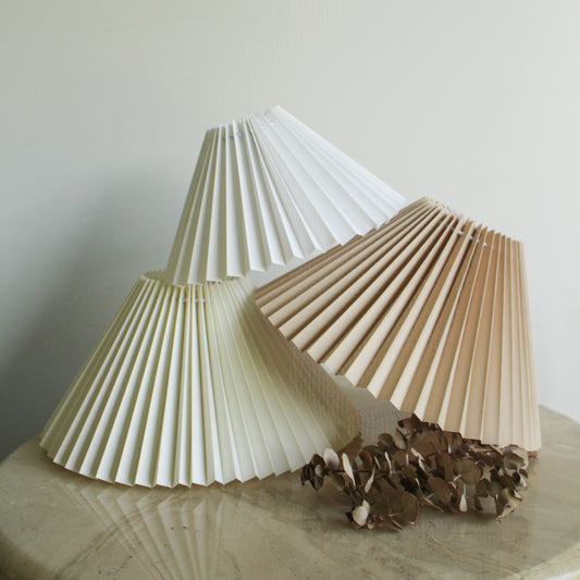 Pleated Lampshades