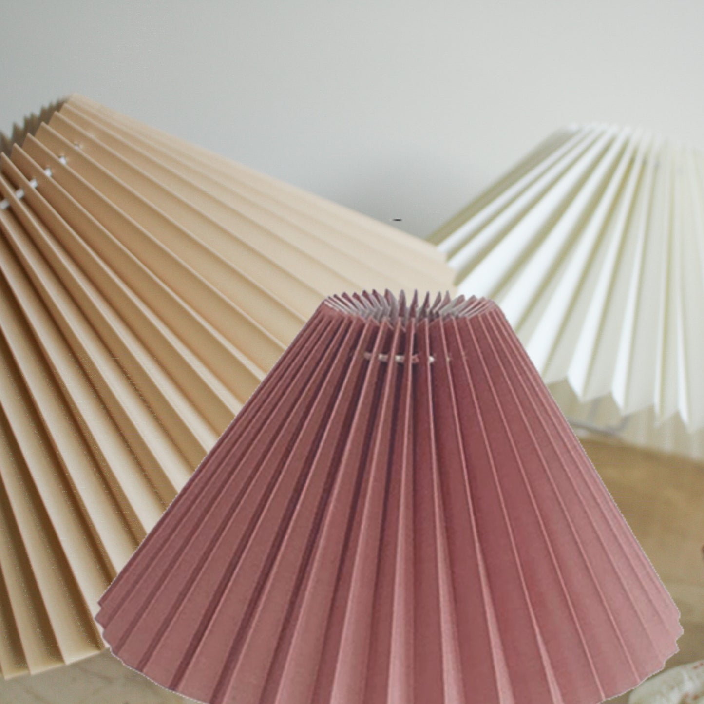 Pleated Lampshades