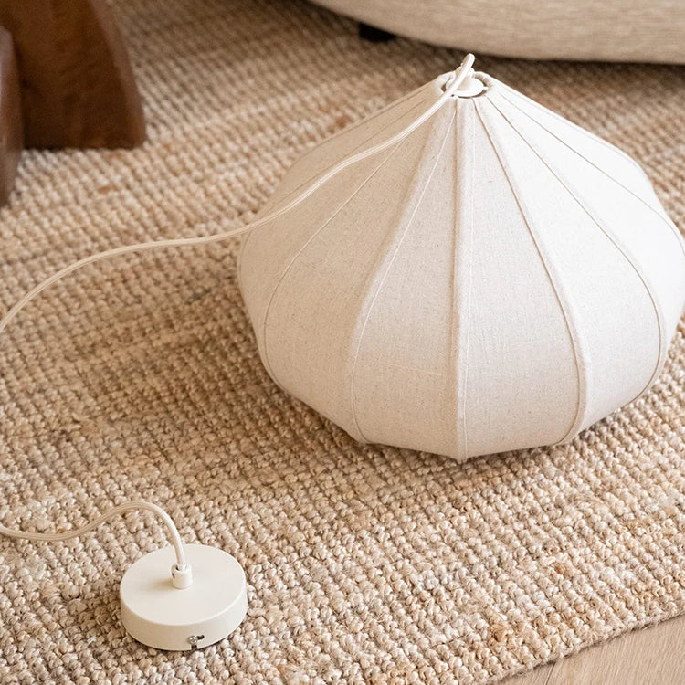 Lotus Fabric Pendant Light