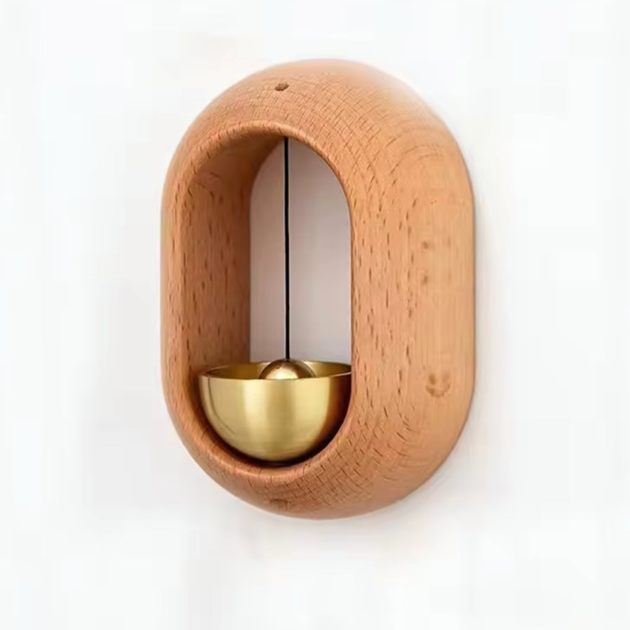 Wood & Brass Door Chime