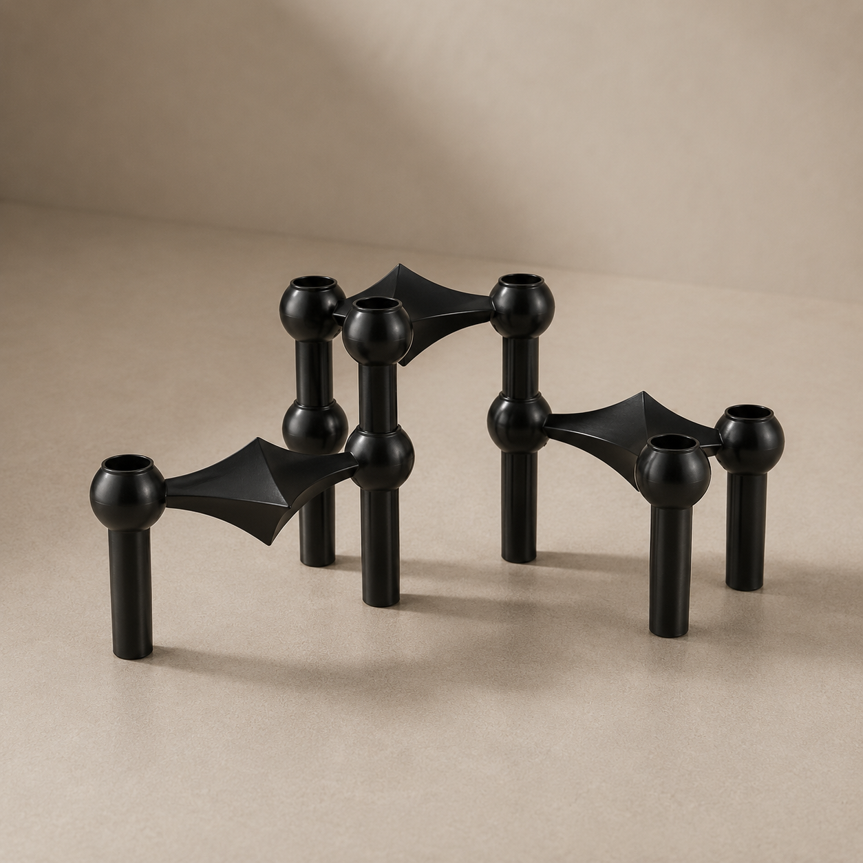 Molecular Modular Candle Holder