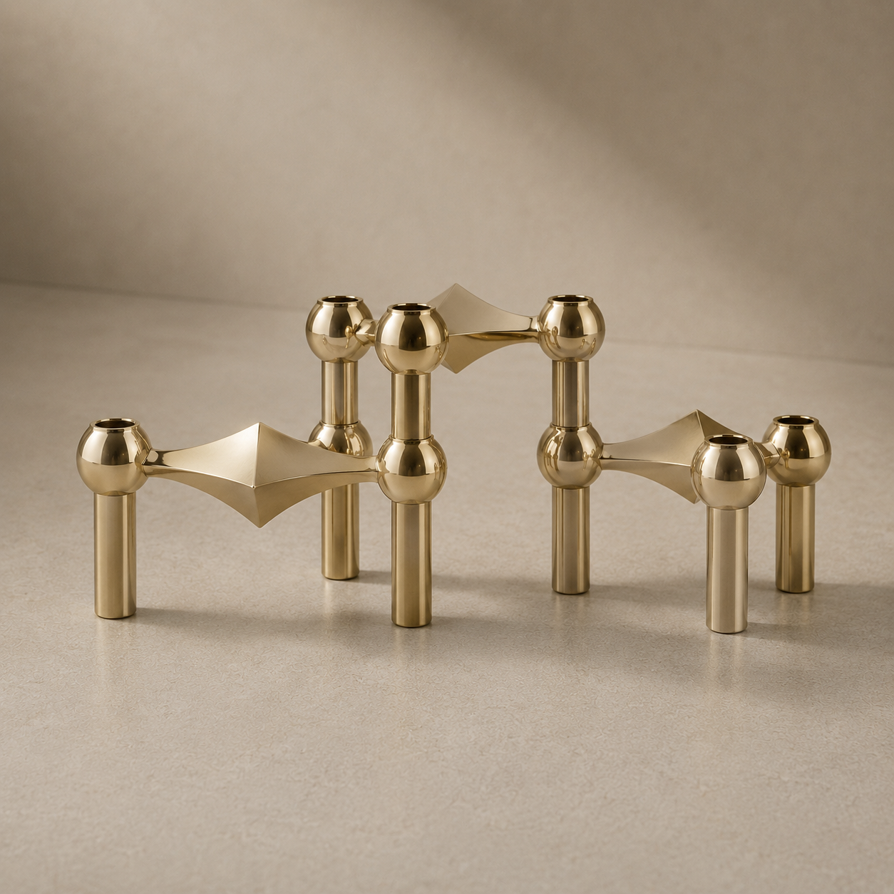 Molecular Modular Candle Holder