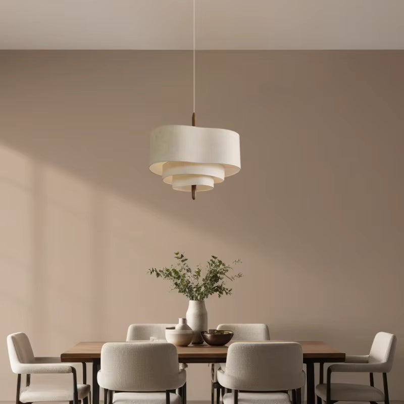 Pebble Fabric Pendant Lamp