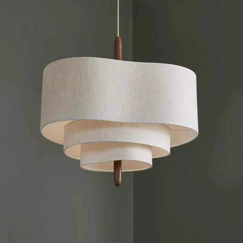 Pebble Fabric Pendant Lamp