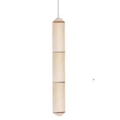 Pillar Rice Paper Hanging Lamp