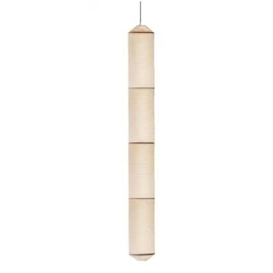 Pillar Rice Paper Hanging Lamp