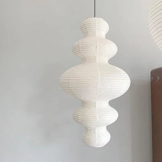 Irregular Rice Paper Hanging Light